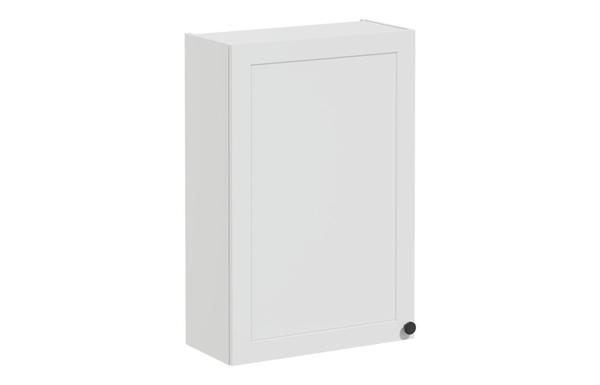 VitrA Root Classic 60cm 1 Door Upper/Wall Unit (LH Hinge) - Matt Light Grey